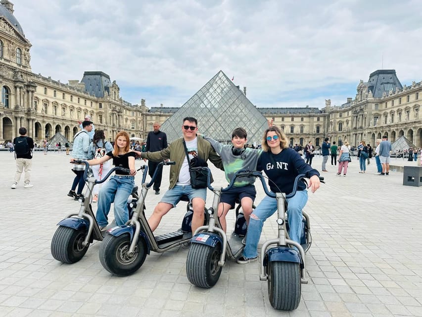 Paris: City Highlights Fat Tire E-Scooter or E-Bike Tour - Safety and Practice