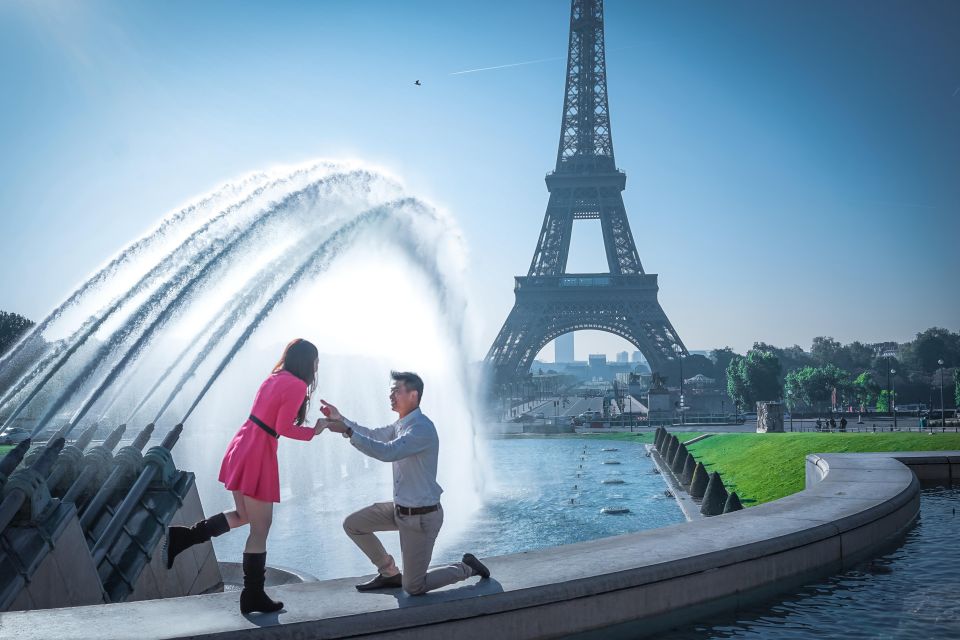 Parisian Proposal Perfection. Photography/Reels & Planning - Meeting Location