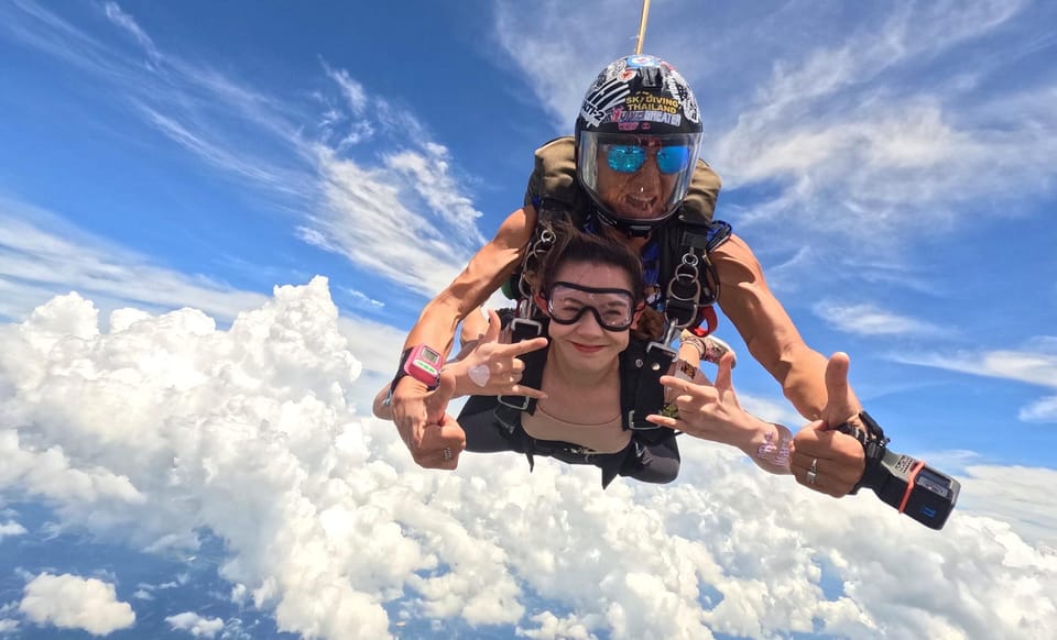 Pattaya: Dropzone Tandem Skydive With Return Transfer - Shooting Range Packages