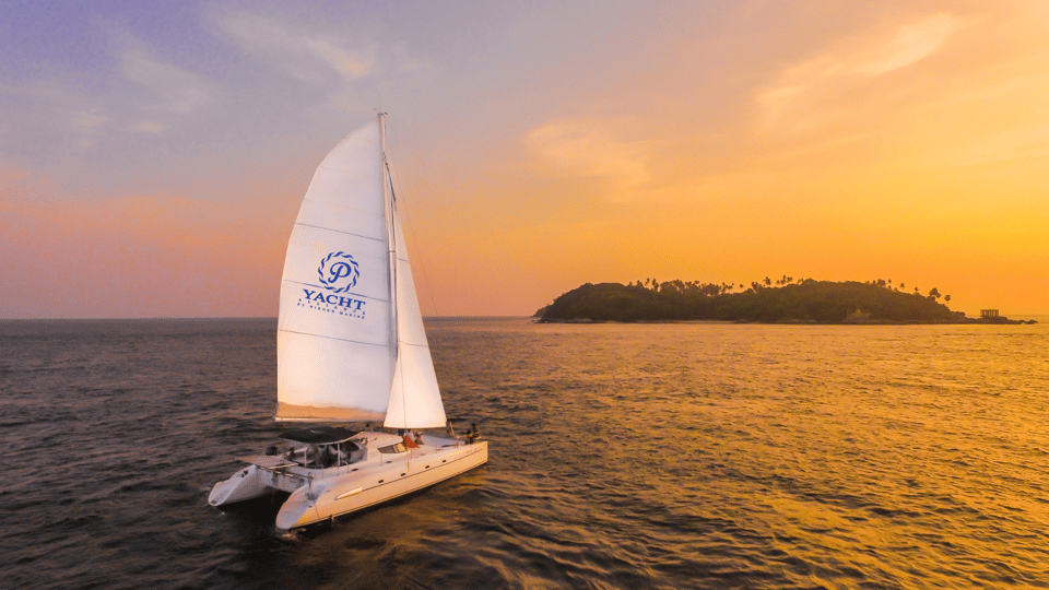 Phuket: Coral Island Catamaran Cruise With Sunset Dinner - Dining and Refreshments