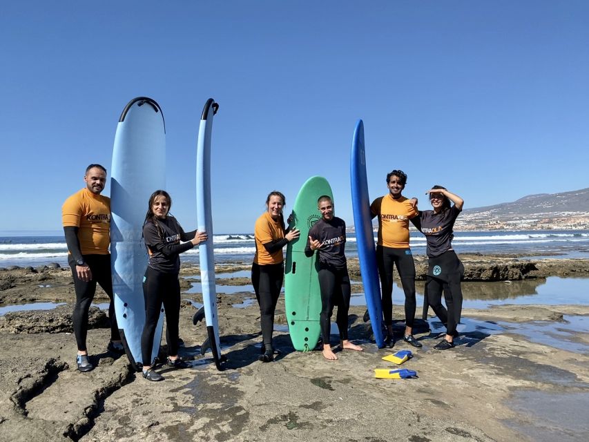 Playa De Las Américas: Private or Small-Group Surf Lesson - Whats Included in the Lesson