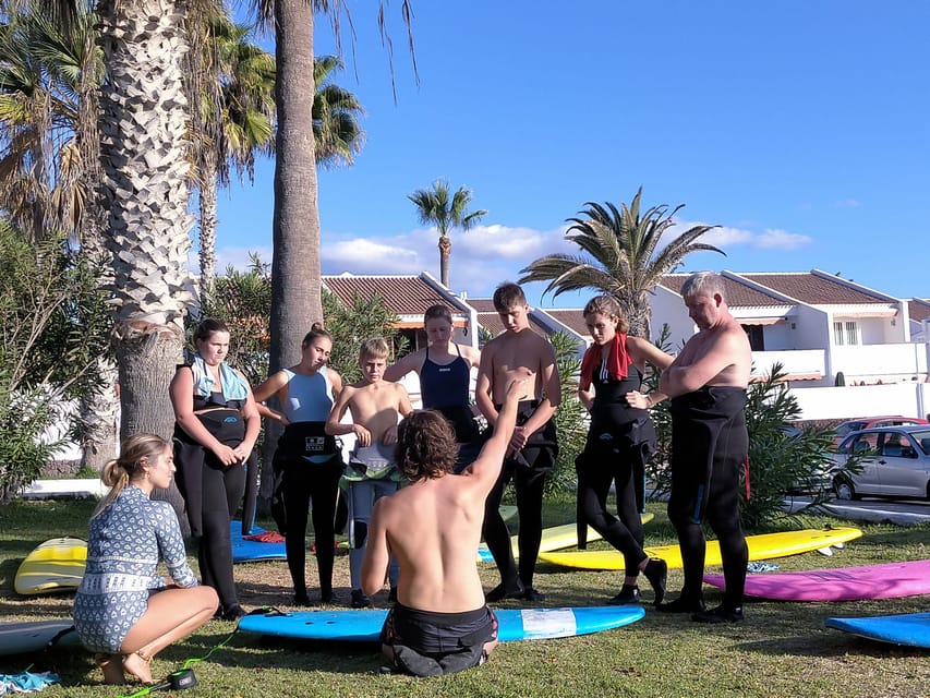 Playa De Las Americas: Surfing Group Lesson With Equipment - Customer Feedback