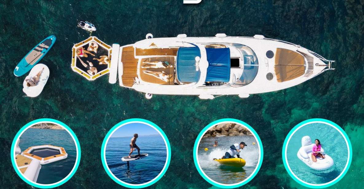 Port Calanova: Private Yacht Trip With E-Foil Surfboards - Duration and Pricing