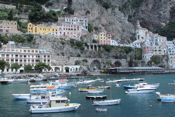 Positano, Amalfi and Ravello by Mercedes Van From Naples - Capturing Photos at Historic Sites