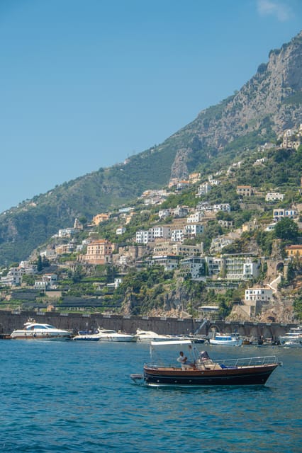 Positano & Amalfi Small Group by Boat - Inclusions and Amenities