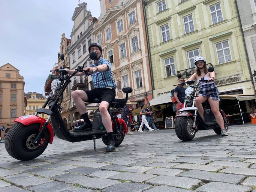 Prague 3H Grand Fat-Tire E-Scooter Tour With Panoramic Views - Booking and Cancellation