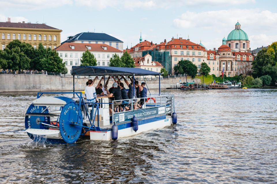 Prague: Swimming Beer Bike on A Cycle Boat - Booking Information