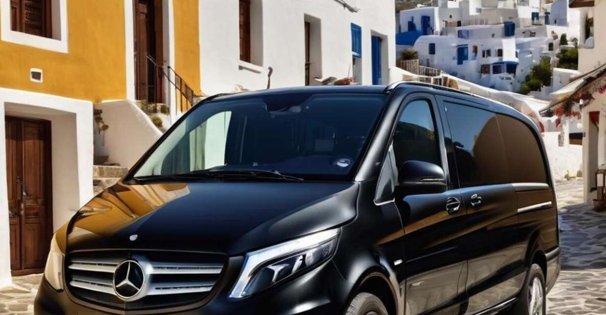 Private Transfer: Mykonos Windmills to Your Villa-Mini Van - Private Transfer Highlights