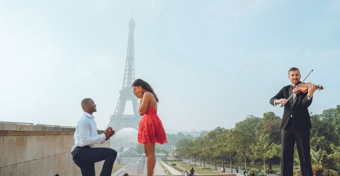 Professional Proposal Photographer in Paris - Accessibility and Additional Services