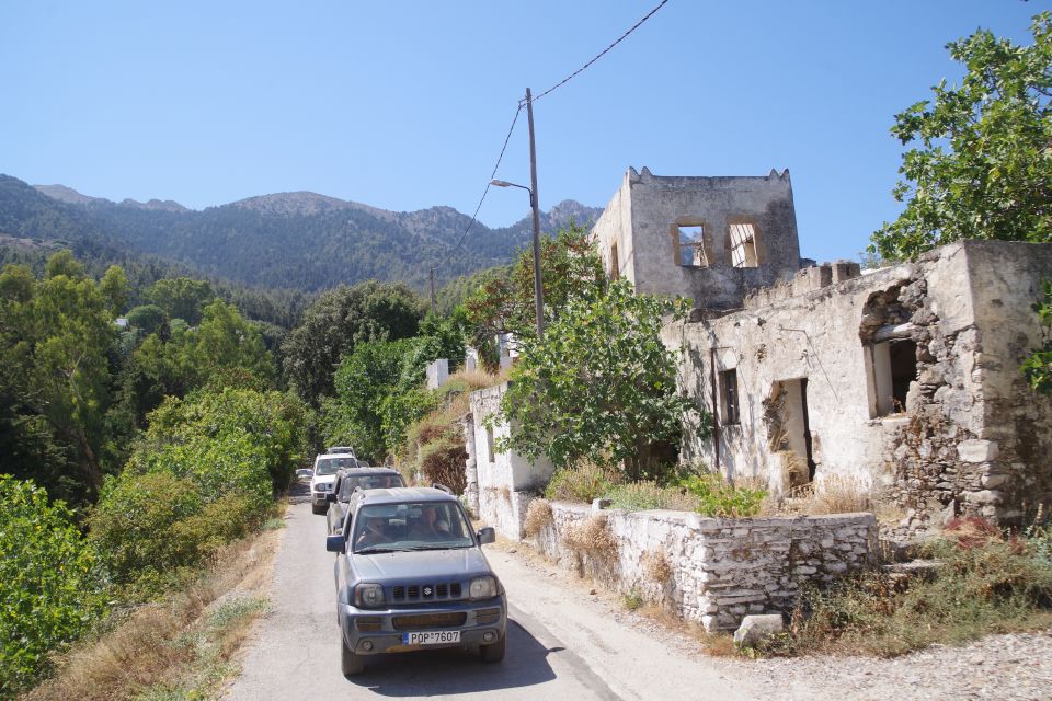 Rhodes: 4x4 Self-Drive Jeep Tour With Pickup in the North - Food and Tastings