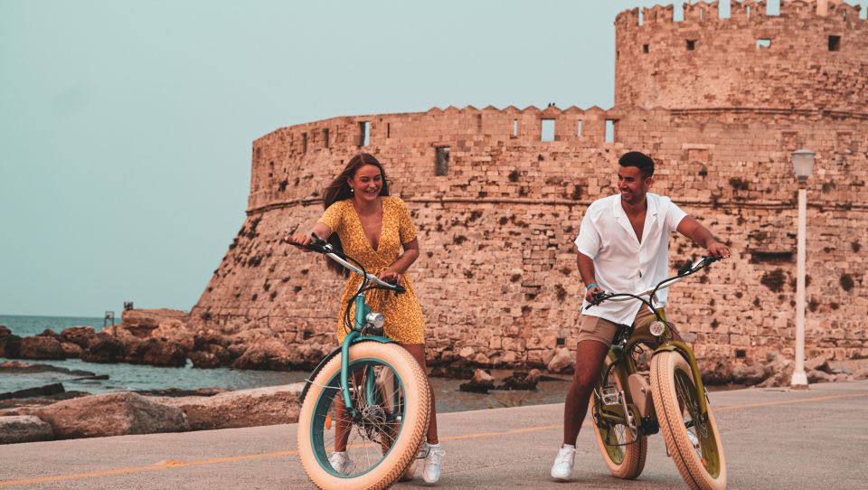 Rhodes: Retro Ebike Highlights Tour W/ Personal Photographer - Historic Sights