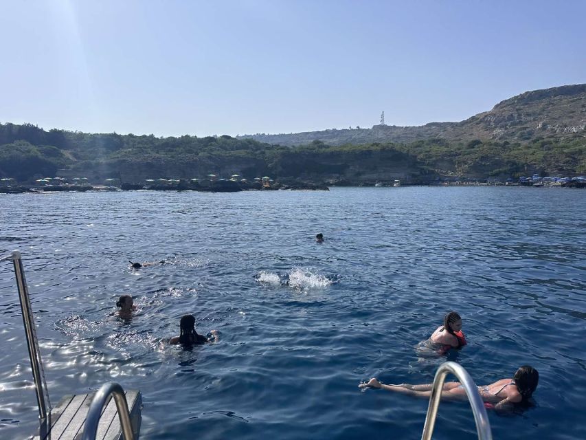 Rhodes Town: Private Trip for Swimming & Snorkeling 3 Stops - Booking Information