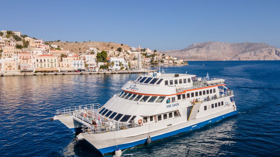 Rhodes Town: Symi Island Cruise at Noon With Free Time - Exploring Symi Island