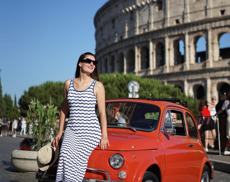 Roman Elegance: Private Fiat 500 Vintage Car Adventure - Booking Information