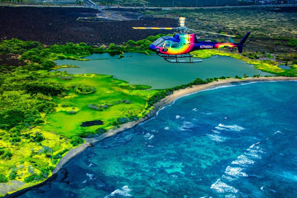 Romantic Kona Coffee & Landing: Private Helicopter Tour - What to Expect on the Tour