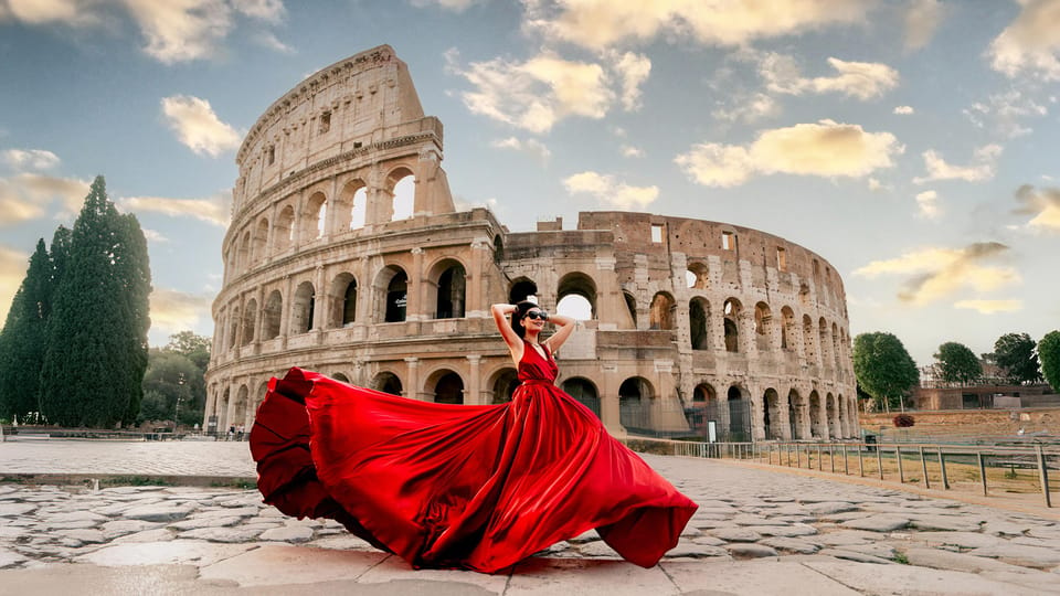 Rome: Flying Dress Photoshoot - Inclusions for a Seamless Experience