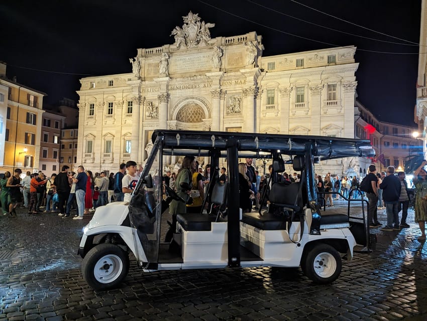 Rome: Private Golf Cart Tour With Hotel Pickup - Accessibility Options