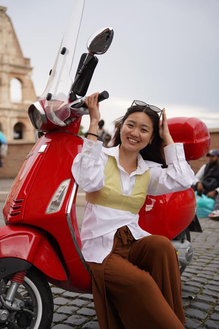 Rome: Private Vespa Tour With Guide and Photographer - Explore Iconic Sights
