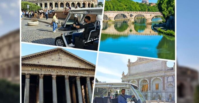 Rome: Private VIP Golf Cart Tour, Discover the City in Style - Important Meeting Information