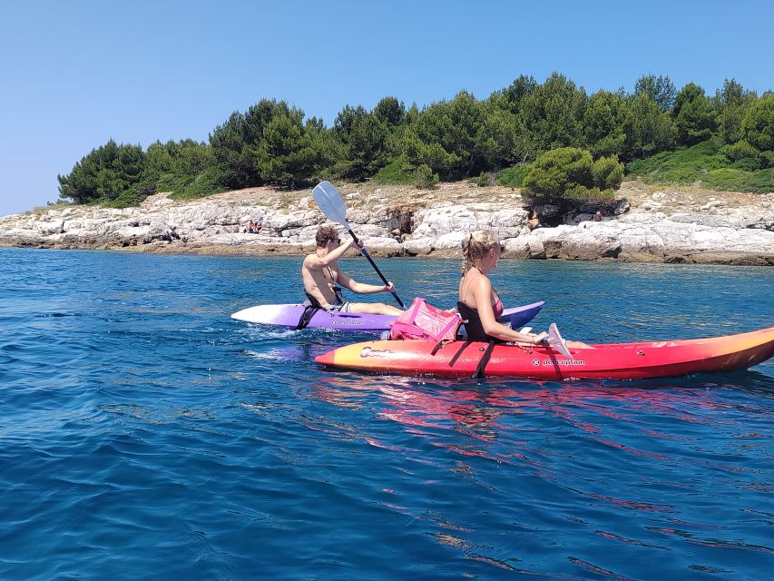 Rovinj: Golden Cape Desert Islands Kayak & Snorkeling Tour - Cancellation Policy