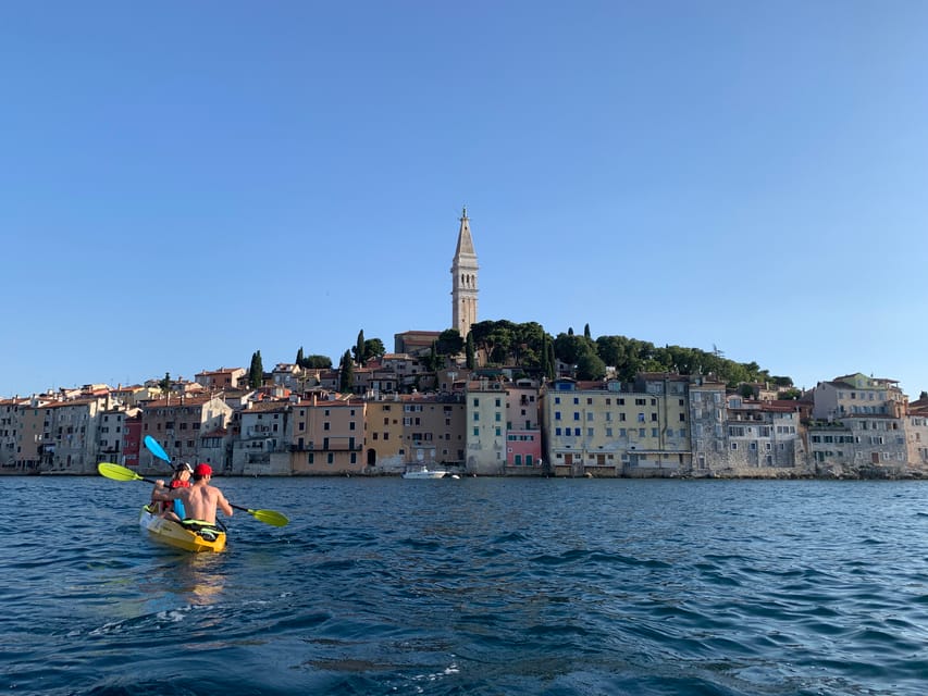 Rovinj: Sunset Kayaking Tour - Meeting Location and Start Time