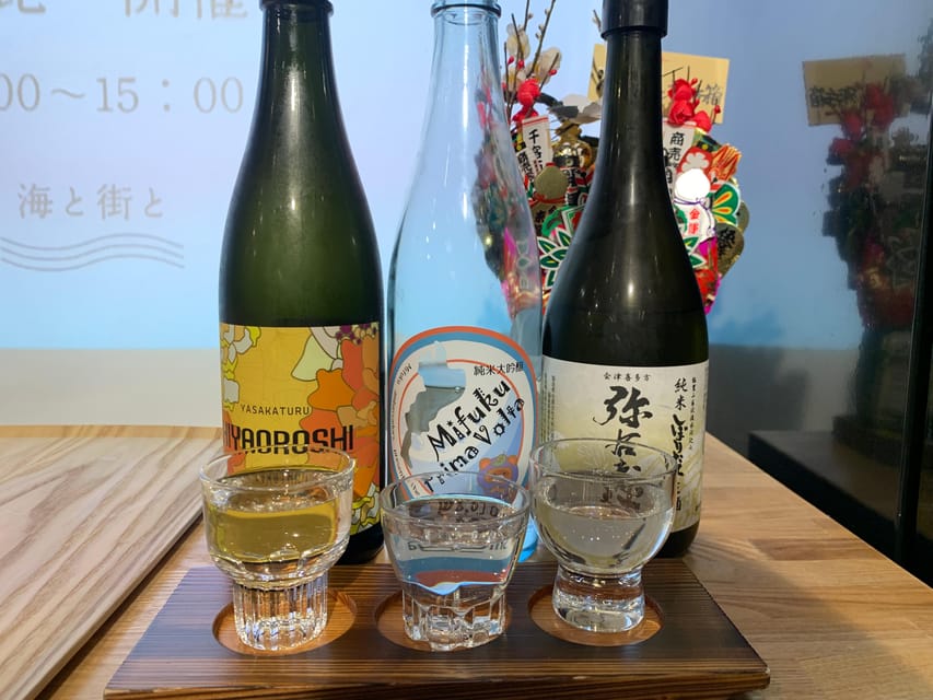 Sake Tasting With a Professional International Sake Tutor! - Accessibility Features