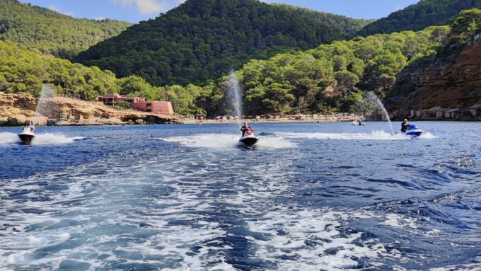 San Antonio: Cala Salada Jet Ski Tour (Price Per Jet Ski) - Customer Reviews