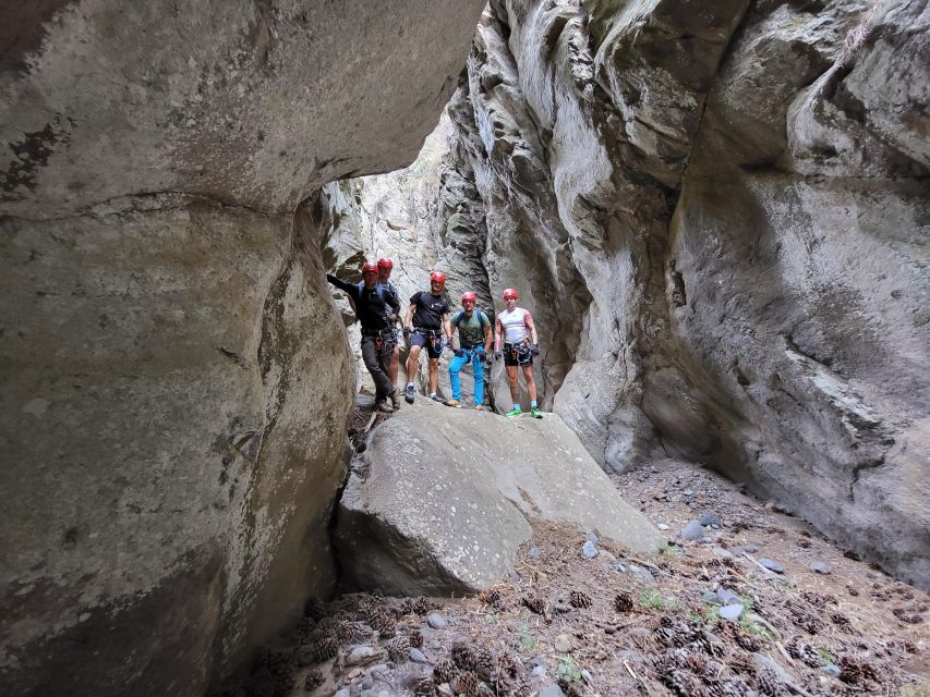 Santa Cruz De Tenerife: Vilaflor Canyoning Tour - Meeting Location and Duration