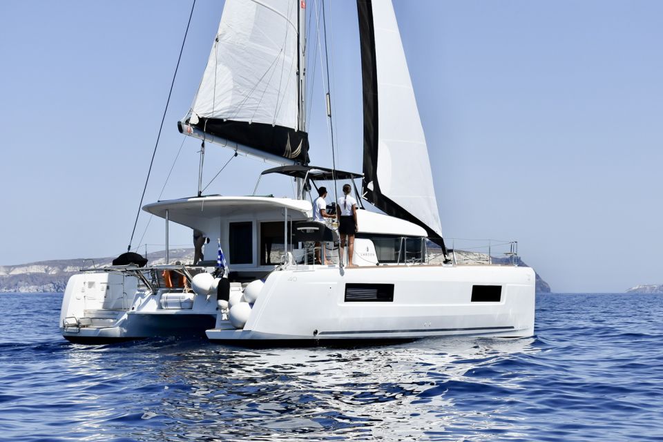 Santorini: All-Inclusive Private Catamaran Cruise - Booking Information