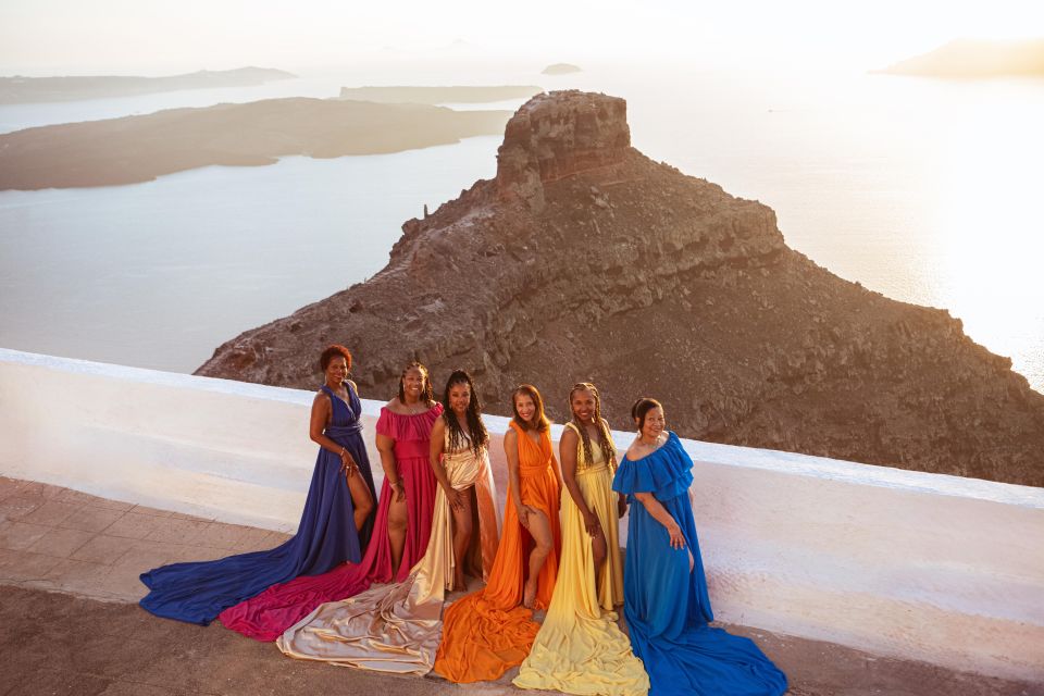 Santorini Flying Dress Photo Experience - Customer Feedback