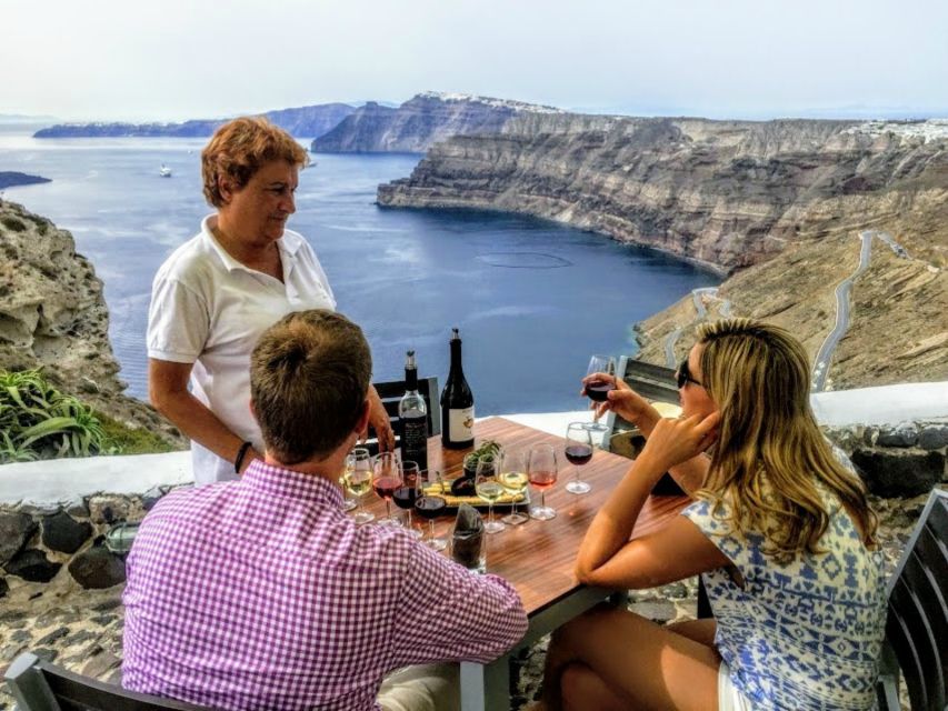 Santorini: Guided Tour to 3 Wineries With Wine Tastings - Customer Reviews