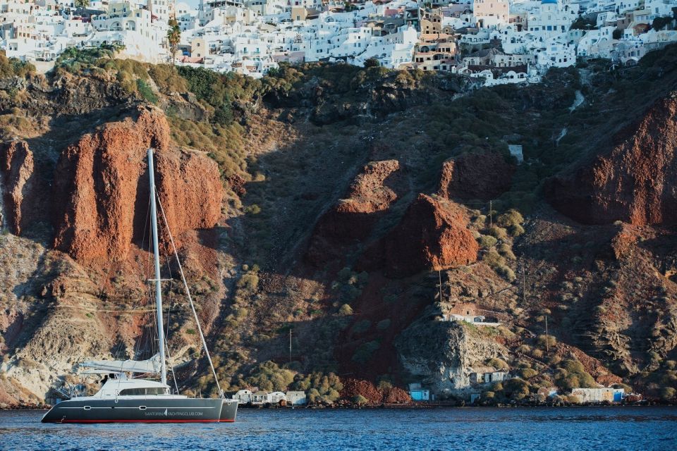 Santorini: Private Catamaran Cruise With BBQ Meal and Drinks - Essential Packing List