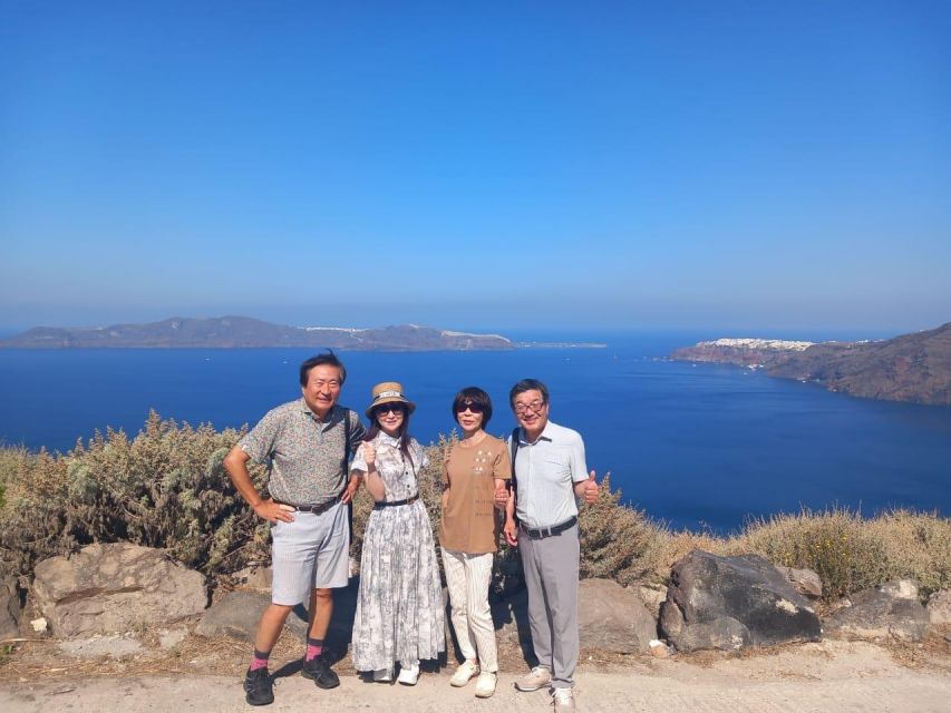 Santorini: Private Tour for Cruise Ship Travellers 5 Hours - Akrotiri Wine Tasting