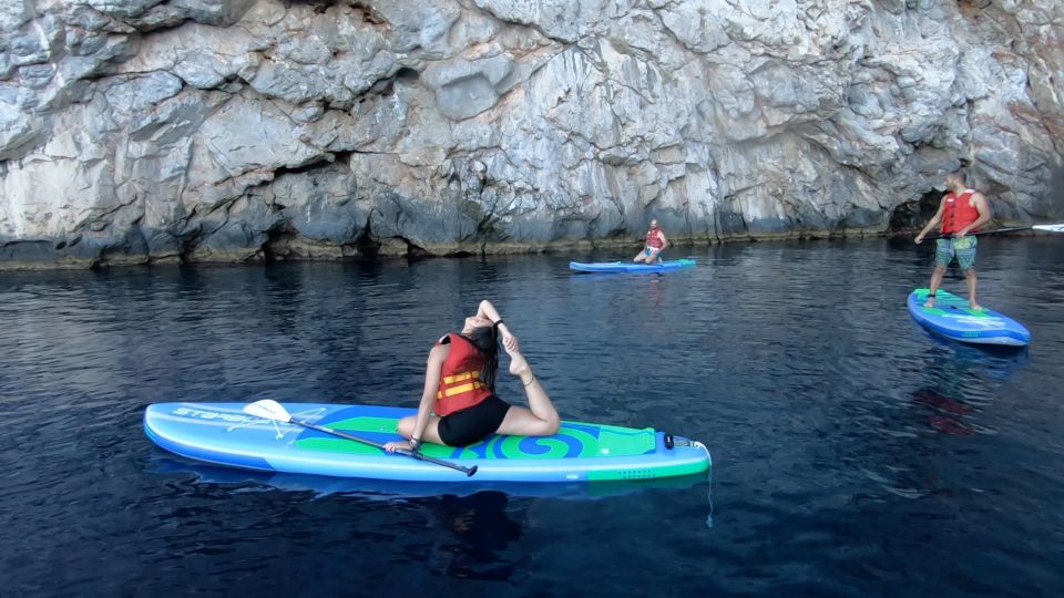 Santorini: Stand-Up Paddle and Snorkel Adventure - Exploring Santorinis Coastline