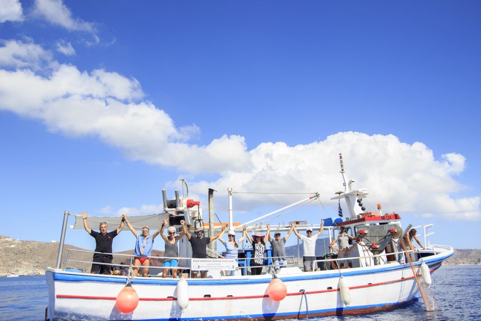 Santorini: Traditional Fishing Trip and Fresh Fish Lunch - Traditional Fishing Techniques