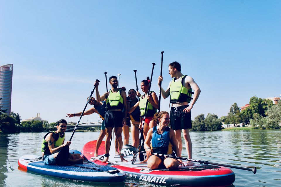 Seville: Group Giant Paddle-Boarding Session - Frequently Asked Questions