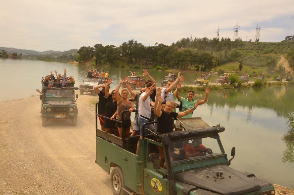 Side: Green Canyon and Waterfall Jeep Safari With Lunch - Water Fights Fun