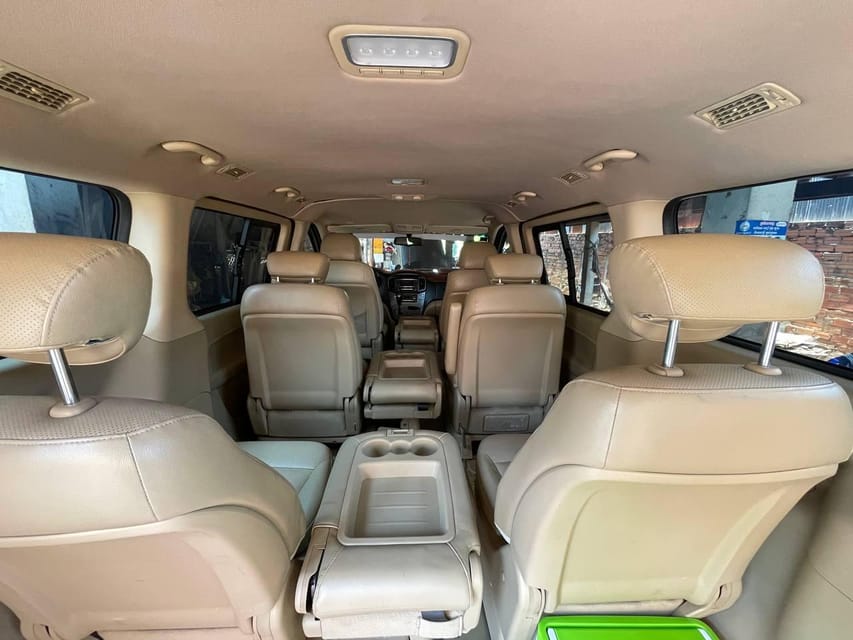 Siem Reap: Airport Transfer in a Hyundai H-1 - Important Travel Tips