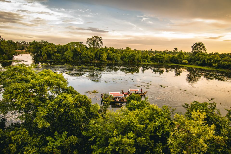 Siem Reap: Angkor Sunset Tour by Jeep With Boat Ride - What to Expect During the Tour