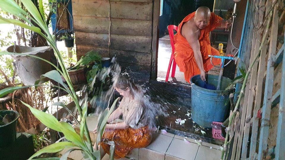 Siem Reap Cambodian Buddhist Water Blessing and Local Market - Transportation and Accessibility