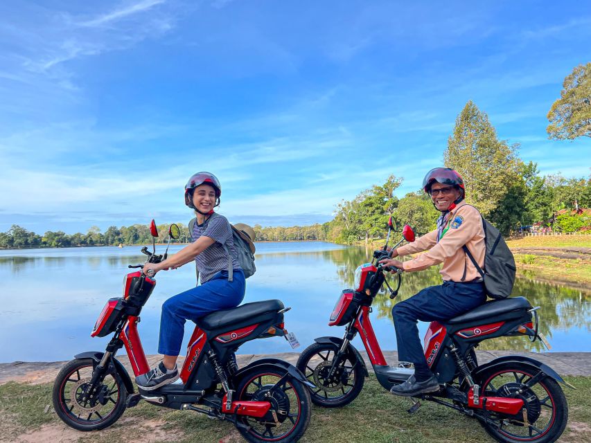 Siem Reap: E-Bike Guided Tour of Angkor Wat With Local Lunch - Local Lunch Experience