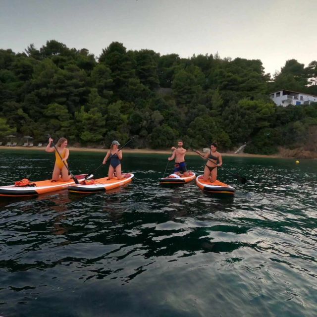 Skiathos: Guided SUP or Sea Kayaking Tour With Swim Stop - Exploring Skiathos Coastline