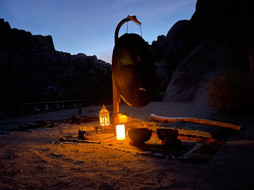 Soundbath Under The Stars -Joshua Tree - Participant Requirements