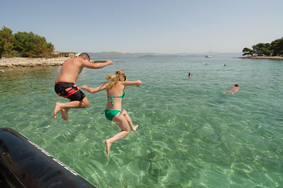 Split: Blue Lagoon and 3 Islands Speedboat Tour - Speedboat Ride to Trogir