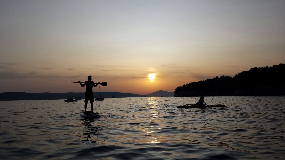 Split Sunset Stand Up Paddle Tour With Wine - Meeting Point and Duration