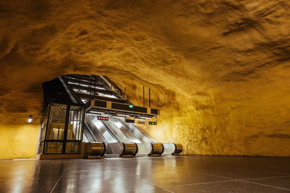 Stockholm: Underground Metro Art Ride With a Local Guide - Booking and Cancellation Policy