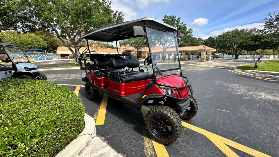 Street Legal Golf Cart Rentals at Dania Beach and Hollywood - Exploring Local Attractions