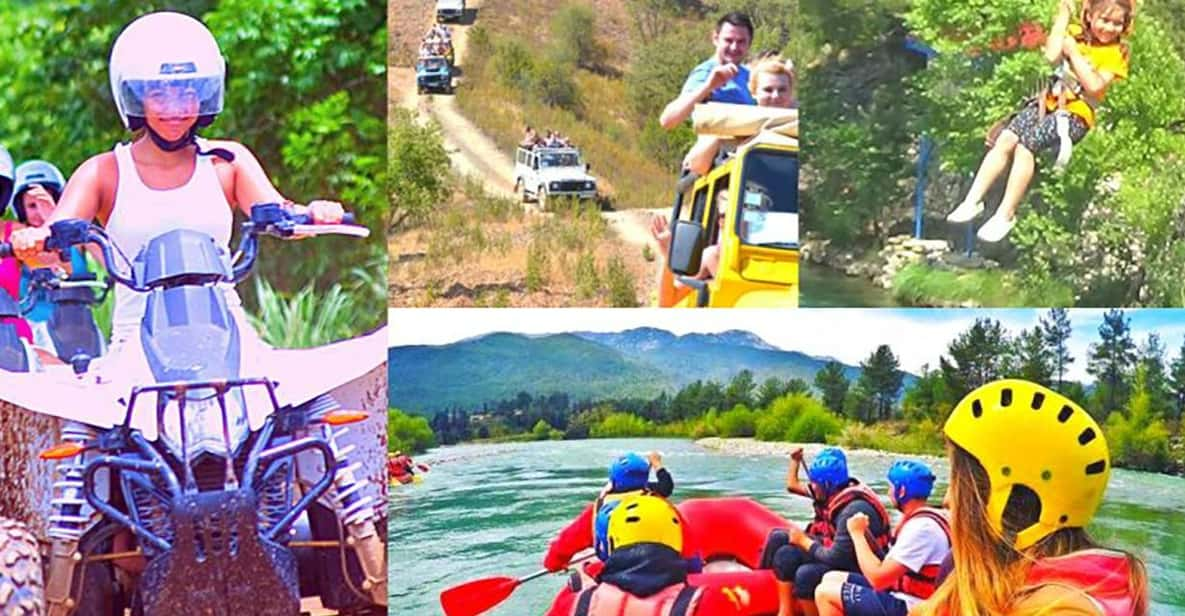 Super Combo Tour: Rafting, Quad or Buggy Ride, Zipline, Jeep - Booking and Cancellation Policy