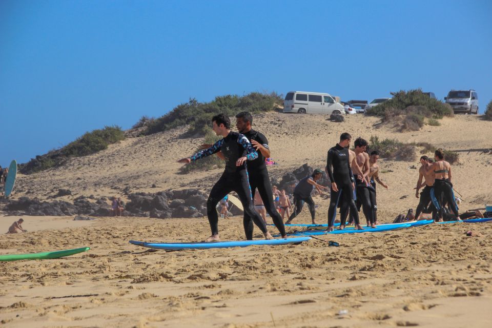 Surf Lessons in Fuerteventura ( Corralejo ) - Location and Beach Conditions