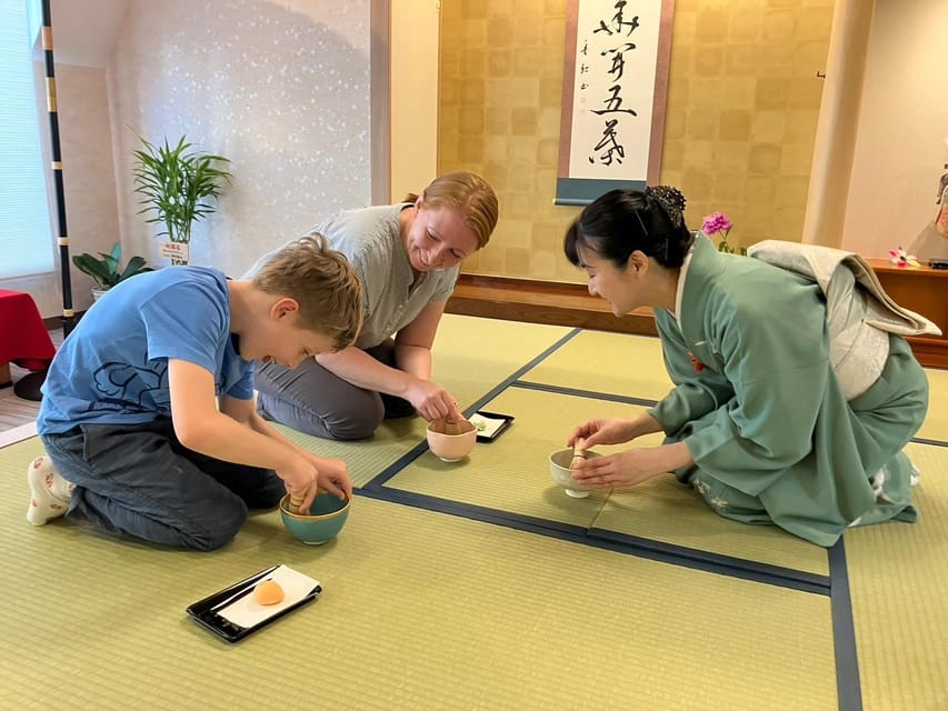 Tea Ceremony Experience in Japanese-Style Room 60MIN - Important Notes